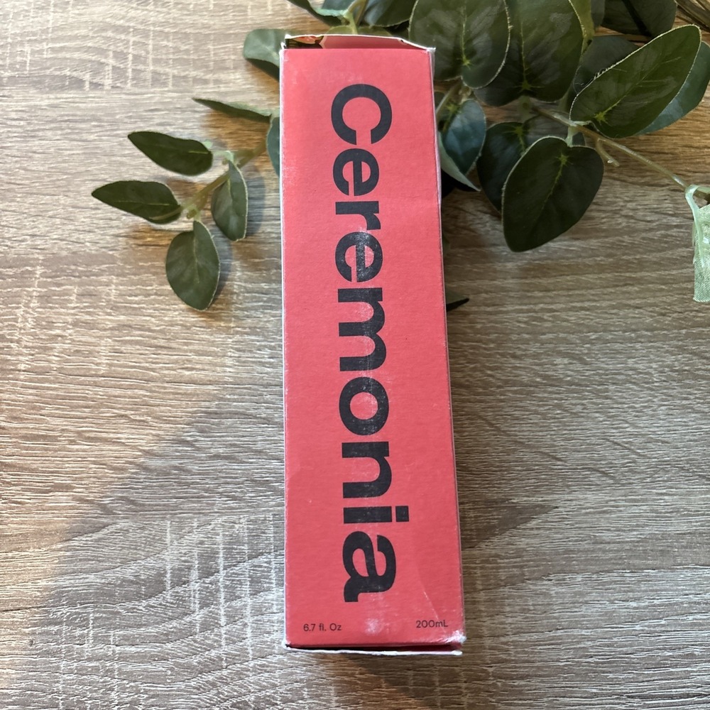 Ceremonia Guava Rescue Spray Detangler UV Heat Protective  6.7oz Full Size New